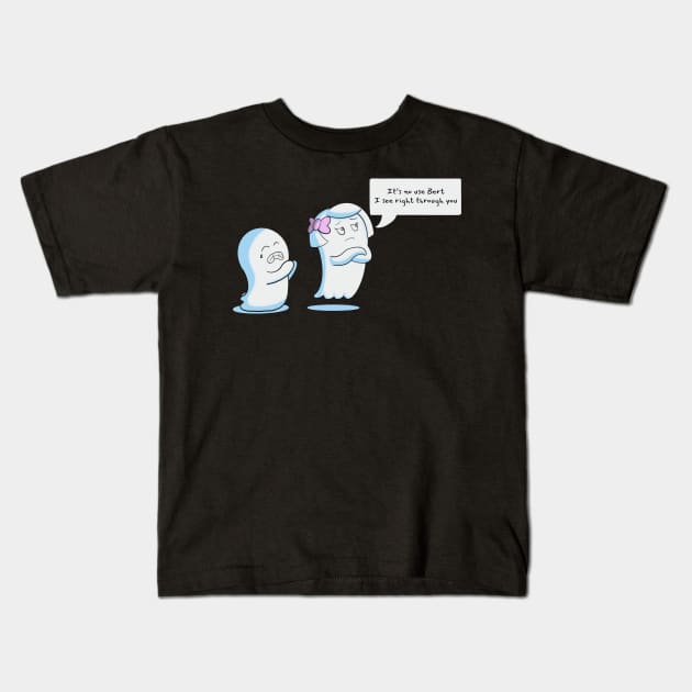 Ghoul Trouble Kids T-Shirt by Nightgong